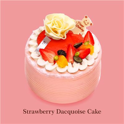 草莓達克蛋糕