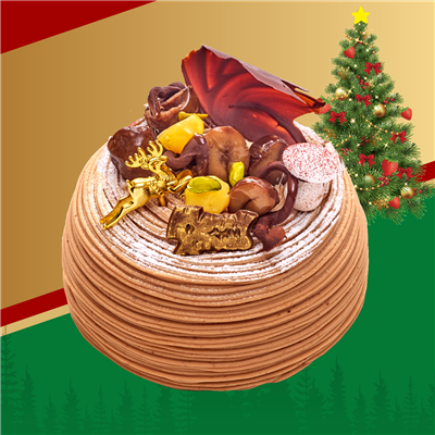 聖誕-秋.蒙布朗蛋糕