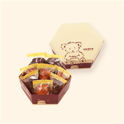 (新春)雙色熊蛋糕禮盒