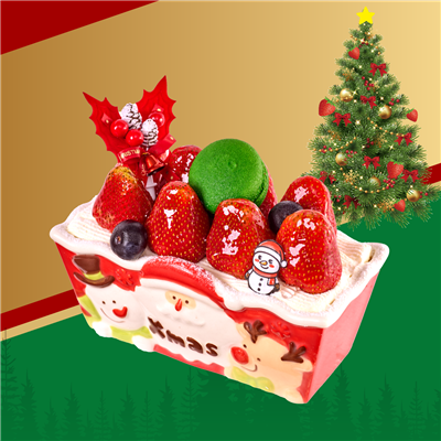 聖誕芙蓮蛋糕(4吋)(提供到1/1)