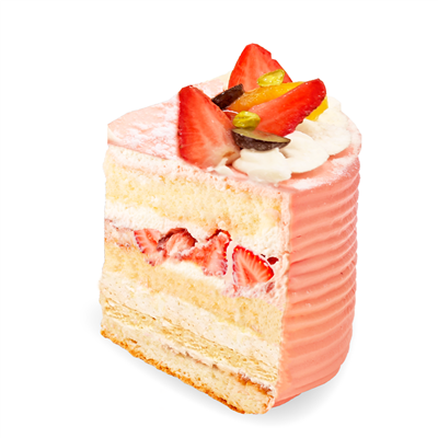 草莓達克蛋糕(單片)