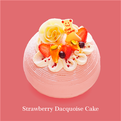 草莓達克蛋糕